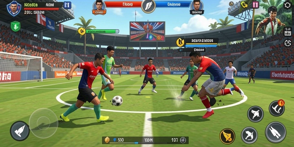 Screenshot aplikasi 77RT menampilkan gamplay seru.
