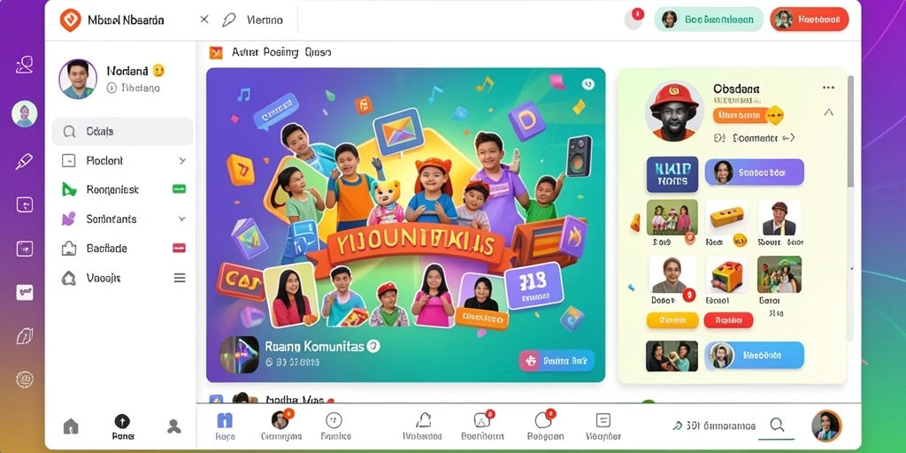 Tampilan antarmuka yang menarik dan ramah pengguna.