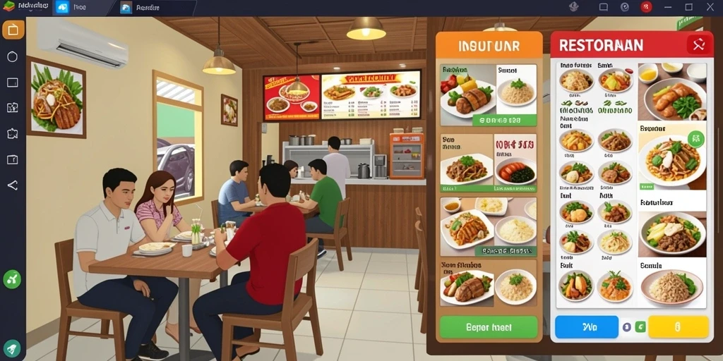 Tampilan antarmuka yang ramah pengguna.