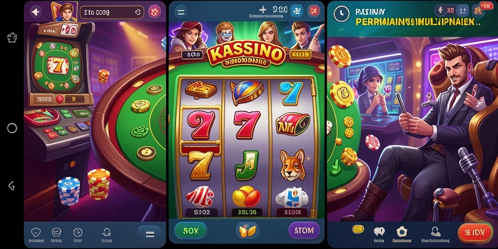 Tampilan menarik dari permainan slot yang tersedia.