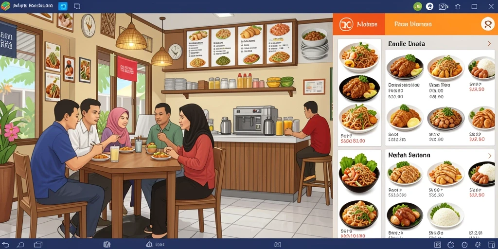 Tampilan antarmuka yang menarik dan user-friendly.