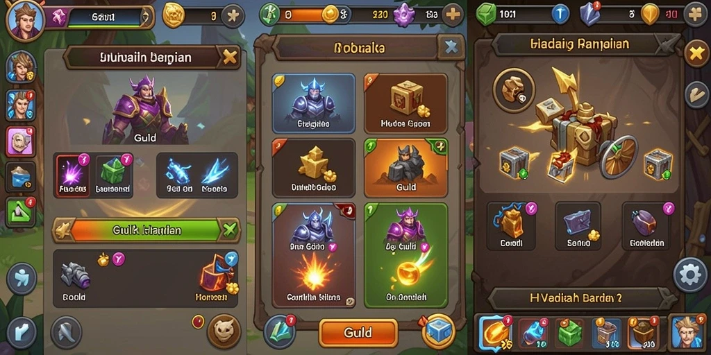 Screenshot menampilkan aksi mendebarkan dalam permainan.